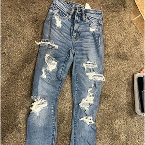 Ripped American Eagle jeans